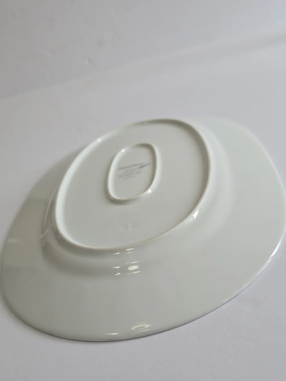 Villeroy & Boch Switch 3 Porcelain Oval Platter Blue Green Germany 13.75